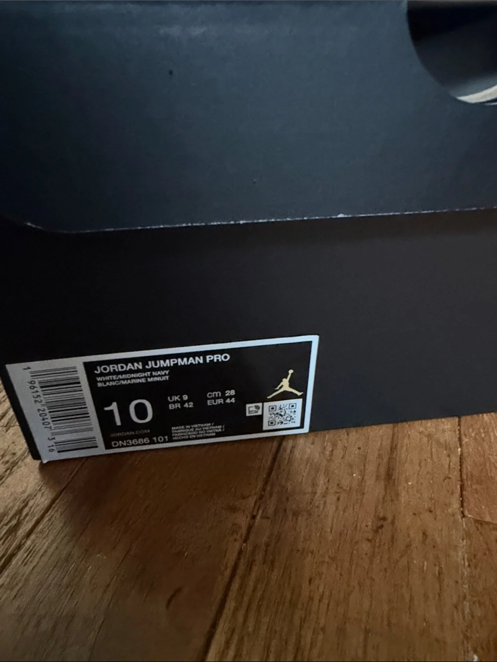 Jordan Jumpman Navy Blue and White